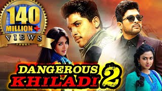 Dangerous Khiladi 2 Iddarammayilatho Hindi Dubbed Full Movie  Allu Arjun Amala Paul Catherine [upl. by Enitsuj210]