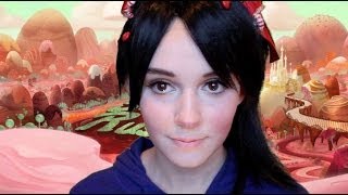 Vanellope Costume Makeup Tutorial [upl. by Shantee]