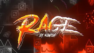 【4K】 quotRagequot by nSwish amp more Extreme Demon  Geometry Dash 211 [upl. by Nogem]