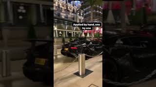 Worlds First 2 Million Crystals Lamborghini In Monaco  Instagram dradionova [upl. by Eimar]