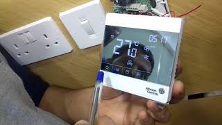 Johnson Control Thermostat Operation and parameters settings [upl. by Anaiuq]