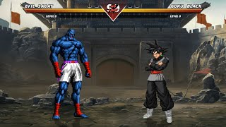 EVIL SAGAT vs GOKU BLACK  The most epic fight ever made❗🔥 [upl. by Anwahsat]