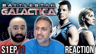 Battlestar Galactica  S1 Ep 11  Colonial Day  REACTION  First Time Watching [upl. by Nanete]