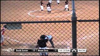 Softball South Sumter vs Mount Dora  District Championship [upl. by Lombard]