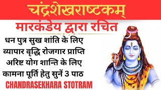 Chandrashekhar ashtakamचंद्रशेखर अष्टकनवग्रह शांति के लिए चंद्रशेखर अष्टक [upl. by Reprah524]