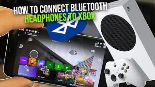 How To Connect Bluetooth Headphones To Xbox  Xbox Series  Xbox ONE [upl. by Grenier]