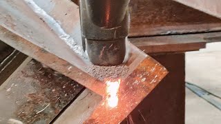 Submerged Arc Welding  SAW Practical Video [upl. by Nnylasor]