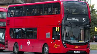 Bus Routes in the London Borough of Havering [upl. by Mcclimans405]