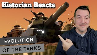 The Evolution of Tanks  Mitsi Studio Reaction [upl. by Laks979]