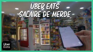 UBER EATS  SALAIRE DE MERDE  ❌💰😔 [upl. by Ysirhc]