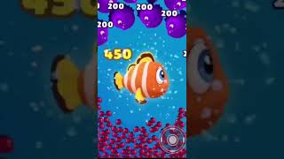 Fishdom ads Mini Shorts 18 hungry fish New update levels game play Update gamefish [upl. by Amaleta]