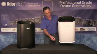 OdorStop OSAP3600 Air Purifier with H13 HEPA Filter Overview and Demonstration Video [upl. by Ymmat]