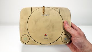 I Restored This Yellowed amp Broken PSone  Retro Playstation Console Restoration [upl. by Rodrich41]