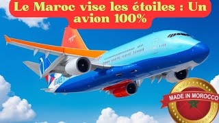 Le Maroc futur géant de laéronautique  Un avion 100 made in Morocco [upl. by Ayot]