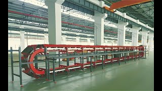 Linear Cross Belt Sorter System [upl. by Ahscrop]