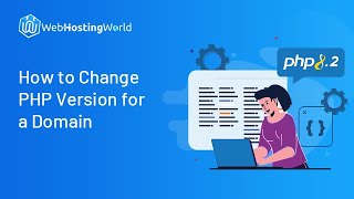 How To Change PHP Version for a Domain [upl. by Cristin]