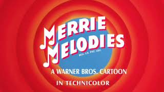 Merrie Melodies Intro amp Outro Versión 1956 [upl. by Nomzed996]