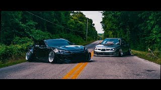 Static vs Bags  Gt86 and WRX  CamberGang x Violent [upl. by Modnar]