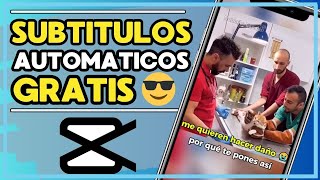 como PONER SUBTITULOS en capcut pc ✅ GRATIS ✅ [upl. by Tonkin]