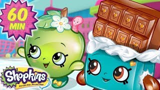 SHOPKINS Fun Compilation  60 min  Cartoons For Children [upl. by Welford]