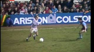 02031983 Aston Villa v Juventus [upl. by Kcirttap]