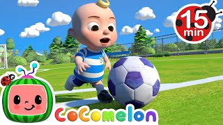 SOCCER FUN Song Loop  Games amp Sports For Children  Cocomelon Nursery Rhymes amp Kids Songs [upl. by Notse]