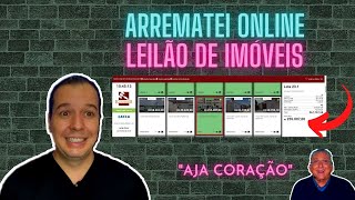 Arrematei Imóvel Online e AO VIVO  Como Arrematar Imóvel Leilão Online [upl. by Sulamith380]