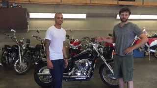 2009 Honda shadow Customer Review srkcyclescom [upl. by Ahsaeit]