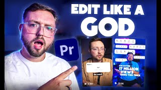 Edit Reels Like a GOD in Premiere Pro Step by Step Tutorial [upl. by Brady419]