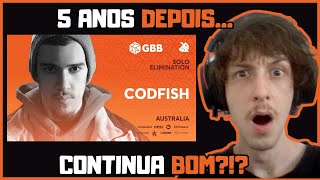 Repolho React  CODFISH  Grand Beatbox Battle 2019  Solo Elimination [upl. by Enelhtak]