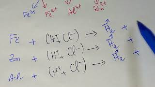 Révision 3  3AC  Réactions de quelques métaux avec les solutions acides et basiques [upl. by Janeta]