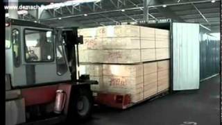 DeMACH Fast Container Loading and Unloading System in operation [upl. by Hole]