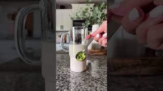 Super Easy Matcha Protein Latte Recipe [upl. by Allista]