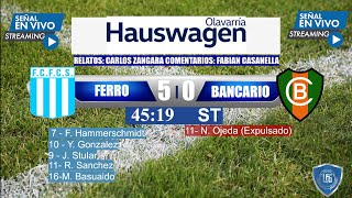 FERRO vs BANCARIO  INTERLIGAS 2024 [upl. by Ariaec536]