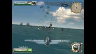 Battlestations Midway Campaign Mission 11 Endgame at Midway [upl. by Husain453]