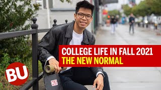 What is the New Normal for College Students  Boston University Fall 2021 Vlog [upl. by Aennyl]