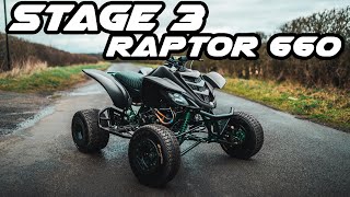 Yamaha Raptor 660 MMM Stage 3 FINISHED BUILD and hydrodipping process walkthrough [upl. by Nosyd233]