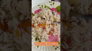 Simple Pulao Recipe [upl. by Namrac]