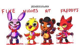 DXFan619 Plays  Five Nights At Freddys Horrible Halloween 2014  Day 1 [upl. by Jephthah]