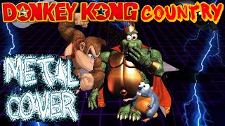 Donkey Kong Country  King K Rool Theme Metal Cover SNES  Retro Shred [upl. by Siuqcram]