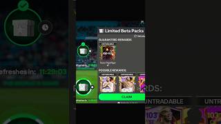 First Limited beta pack opening😁🤩 fifa shorts  fcmobile football [upl. by Vinson]