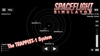 The TRAPPIST1 System  Spaceflight Simulator [upl. by Ruthanne]