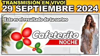 CAFETERITO NOCHE Resultado CAFETERITO NOCHE del domingo 29 de septiembre de 2024 [upl. by Viridi653]