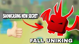 SHOWCASING NEW SECRET FALL UNIKING  OOFING LEGENDS [upl. by Ilojna]