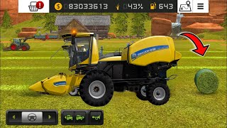 Making Grass Round Bales With New Hallond In Fs 18  Fs18 GameplayTimelapse  Farming Simulator 18 [upl. by Artened482]