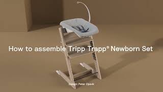 How to assemble the Tripp Trapp® Newborn Set [upl. by Kirsch]