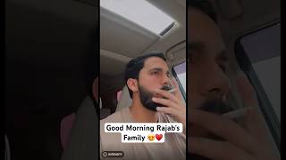 Morning Rajab’s Family♥️Rajab Ka Jalwa Hai Apna🤣 viralvideo youtubeshorts shorts rajabbutt94 [upl. by Ardnasak664]