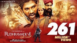 Rudhramadevi 2D Hindi Full HD Movie  Anushka Shetty Allu Arjun Rana  Gunasekhar [upl. by Zebadiah258]