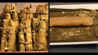 EASY SUMAN CASSAVA RECIPE FILIPINO DELICACY [upl. by Ellevart380]