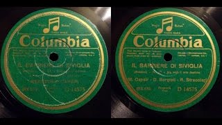 IL BARBIERE DI SIVIGLIA  La Scala 1929 Complete Opera Rossini [upl. by Alolomo376]